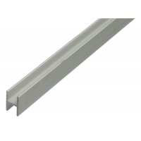 H-PROF, ALU ZIL. ELOX 13,5X22X10X1,5/2M