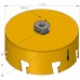 PROFIT MULTI PURPOSE GATZAAG Ø 160 MM , MET GEINTEGREERDE ADAPTER, MET EURO-HANGER