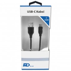 USB-C OPLAADSNOER 2MTR.