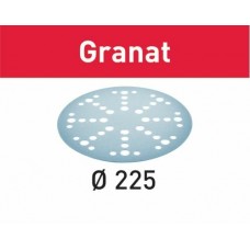 SCHUURPAPIER GRANAT STF D225/128 P120 GR/25