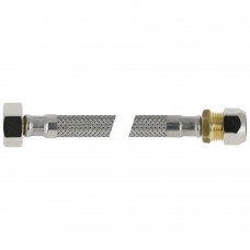 RVS FLEX SLANG 3/8" BI X 15MM KNEL 50 CM