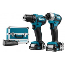 MAKITA CXT 12 V MAX COMBISET BOREN EN (SLAG)SCHROEVEN CLX224SAX1