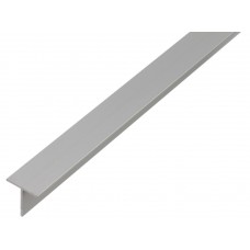 T-PROFIEL,ALU ZIL. ELOX,15X15X1,5/1M