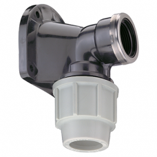 PLASSON PP MUURPLAAT - 16 MM X 1/2'' (STUK(S))