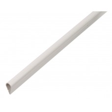 KLEMPROFIEL PVC WIT 15X0,9/1M