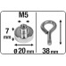 MAGNEET NEODYM OOG D20 11KG