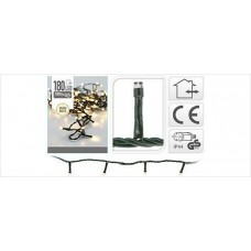 KERSTVERLICHTING MINI STRENGVERLICHTING 180 LEDS WARM WIT