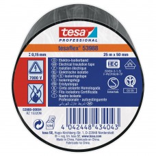 53988 SPVC ELECTRICAL TAPE BLACK 25M X 50MM 25 50 BLACK