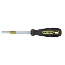 SCHROEVENDRAAIER MET 1/4"- BINNENZESKANT EN VEERHULS