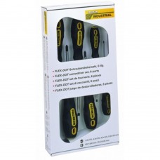 FLEX-DOT SCHROEVENDRAAIERSET (6-DLG.) SLEUF EN PHILLIPS