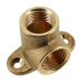 BONFIX DRAAD MESSING MUURPLAAT 1/2" BI.DR. X 1/2" BI.DR.