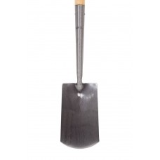 GESMEDE SPADE 330 X 140 MM MET HALS BLANK GESLEPEN MET ESSEN STEEL