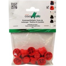 VAN-SPRAY BREEDSTRAAL, ZWART-ROOD (10 STUKS)