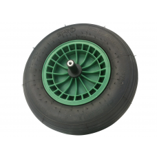 KRUIWAGENS WIEL PP GROEN 2PLY AS-20