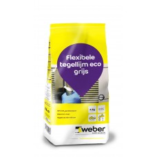 WEBER FLEXIBELE TEGELLIJM ECO 4KG