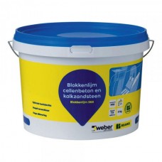 WEBER BEAMIX BLOKKENLIJM 365 VOOR WIT CELLENBETON 5KG