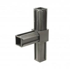 XD-BUISVERB.T-PVC,ZWART 20X20MM