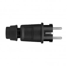ABL STEKKER RA IP54 ZW+WARTEL