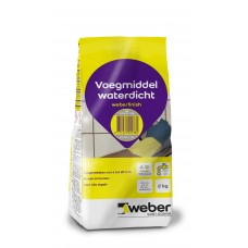 WEBER VOEGMIDDEL WATERDICHT LICHT GRIJS 2KG