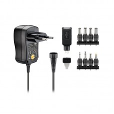 ADAPTER UNIV.2000MA 3-12V 6XCON+USB