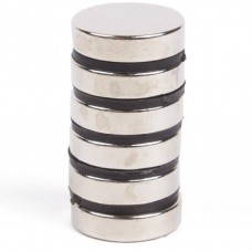MAGNEET ROND 12X3 MM ( 6 STUKS )