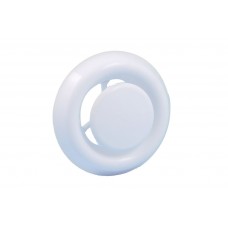 AFZUIGVENTIEL Ø100/125MM WIT