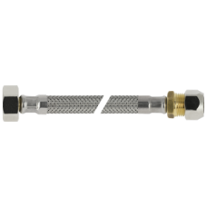 RVS FLEX SLANG 1/2"BI X 15MM KNEL 50 CM