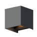 CALEX OUTDOOR WALL LIGHT CUBE ANTRACIET (BARI)