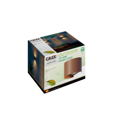 CALEX OUTDOOR WALL LIGHT OVAL ROEST( VERONA )