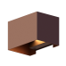 CALEX OUTDOOR WALL LIGHT RECTANGLE RUST( VENICE )