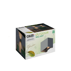 CALEX OUTDOOR WALL LIGHT RECTANGLE ANTRACIET( VENICE )