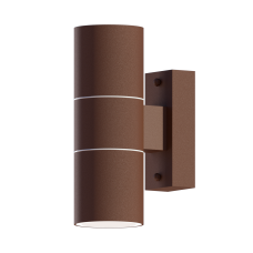 CALEX OUTDOOR UP AND DOWNLIGHT ROND ROEST (TURIN)