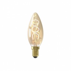 CALEX KAARS B35 GOUD FLEX FILAMENT 220-240V 2.5W 136LM 2100K E14 DIMBAAR MET LED DIMMER