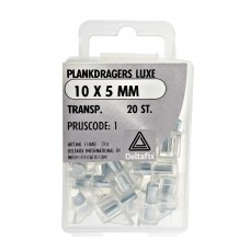 PLANKDRAGER LUXE TRANSPARANT 10 X 5 MM 20ST