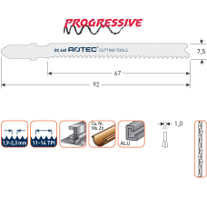 DECOUPEERZAAGBLAD DC640 / T118B