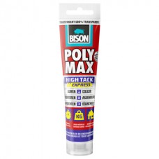 BISON POLY MAX® HIGH TACK EXPRESS TRANSPARENT TUBE 115 G NL/FR