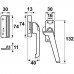 AXA RAAMSL/KNOP RS WIT 33083188CP