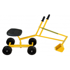 GRAAFMACHINE - VOOR KINDEREN - OP WIELEN - DRAAIBAAR - METAAL