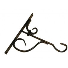 MUURHAAK SMEEDIJZER 35CM ZWART