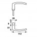 DEURKRUK/BLOK BASIC/ALU F1/CONS.VERP.
