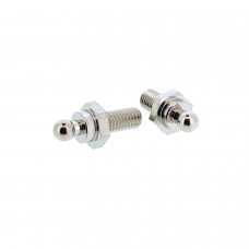 LOXX BOUT M5 X 10 MM VERNIKKELD PER 2