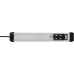 PREMIUM-ALU-LINE STEKKERDOOS MET USB 6-VOUDIG 3M H05VV-F 3G1,5