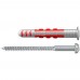 FISCHER DUOSEAL 6X38 S PLUG/SCHR A2 K NV
