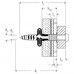 FISCHER DUOSEAL 6X38 S PLUG/SCHR A2 K NV