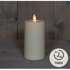 B.O.T. BUITENKAARS BEWEGENDE VLAM 8X16CM IVOOR 2XC (500H) 6/18U TIMER