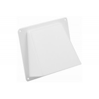 GEVELKLEP Ø100MM WIT
