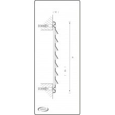 SCHOEPENROOSTER 160 X 160 MM ALU.