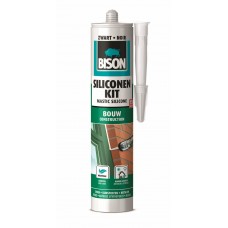 BISON SILICONENKIT BOUW ZWART CRT 300ML*12 NLFR