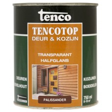 TENCOTOP DEUR & KOZIJN TRANSPARANT PALISANDER 0,75