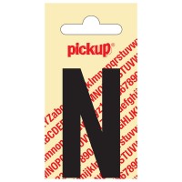 LETTER N 60MM ZWART 31002060N